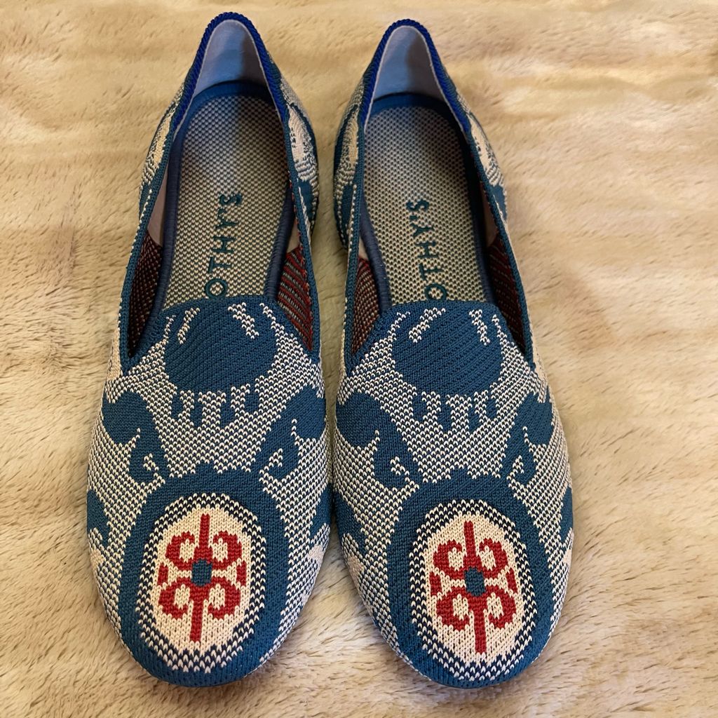 Rothy’s Womens Loafers Size 8 Teal